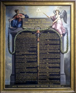 Déclaration des Droits de l'Homme et du Citoyen - Musée Carnavalet - Paris (France)